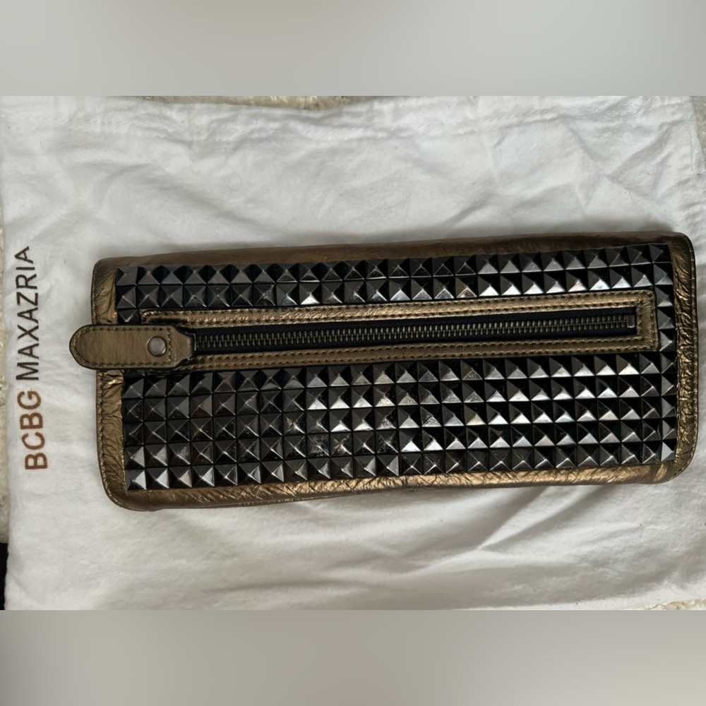 Bcbgmaxazria Studded Clutch